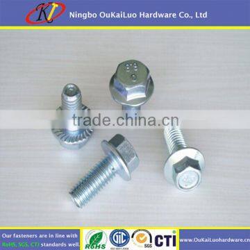 M8*60 Flange bolt DIN6921 GB5787 Grade8 hex head serrated