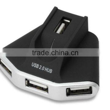 Fan Shaped 4 Port USB 2.0 HUB