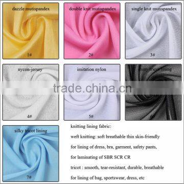 Very Cheap 100%polyester Weft Knit Fabric Embossed for Laptop Bag, Handbag, Suitcase Surface, Etc