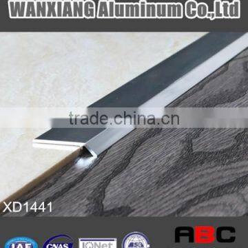 Tile trim Aluminium flooring profile Classic ramp profiles with glue -XD1441