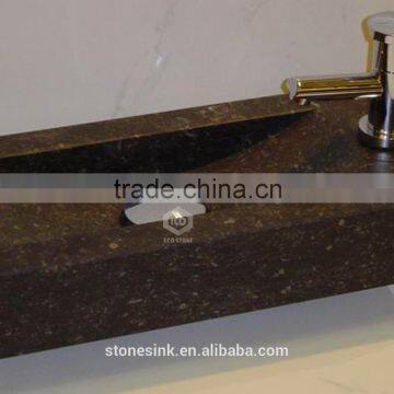 Unique design 654 granite wall hung sinks