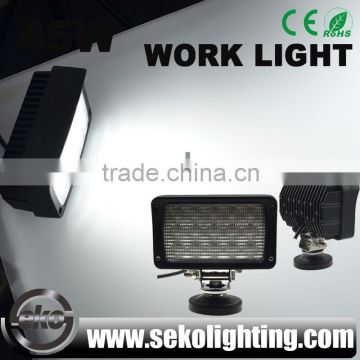 Sales promotion IP 67 45w DRL led work lights battery operated lamps made in China