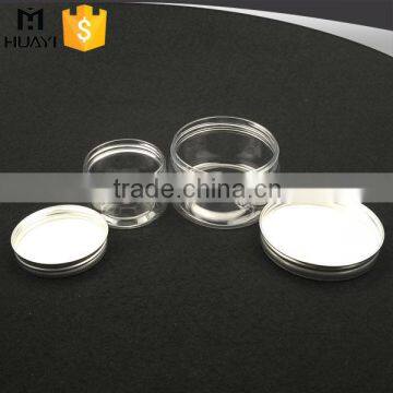 Dry Food/face Cream/pomade Seal PET Plastic Jar Transparent With Aluminium Lids Quality Choice photo-3