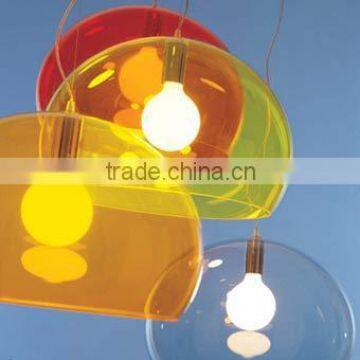 Hot handmade large plexiglass acrylic dome plastic light covers