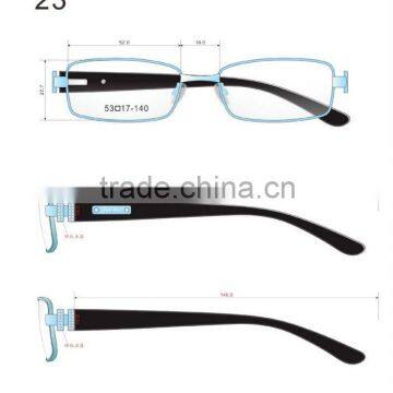 Fashion optical frame,high quality glasses,optical frame glasses,double color glasses