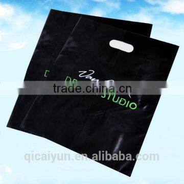 Custom die cut plastic bags for clothes/packing plastic bag for clothes