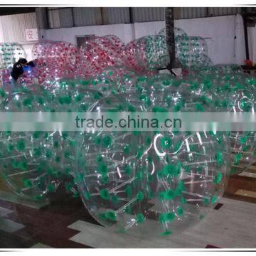 Crazy sport games bubble soccer, bubble football, outdoor knocker ball for sale