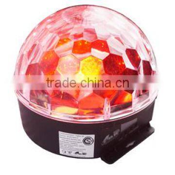 Chinese LED Lighting Supplier Pro 6PCS 3W RGBWYP Crystal Ball LED Light for Professional Stage Lighting photo-4