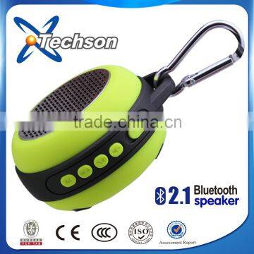 Shenzhen factory keychain manual portable mini speaker bluetooth, bluetooth vibration speaker