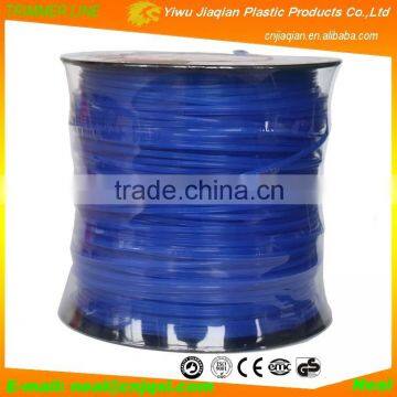 Various Packings Blue Color Hexagon Shape Nylon GrassTrimmer Line For Grass Cutter Grass