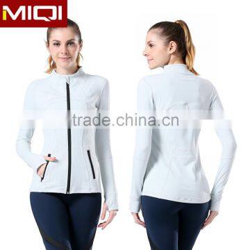 (Factory) cheap wholesale women and ladies fitness yoga wear sports jackets