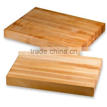 square huge butcher maple wood cutting board