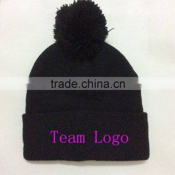 new fashion custom American football team beanie hat