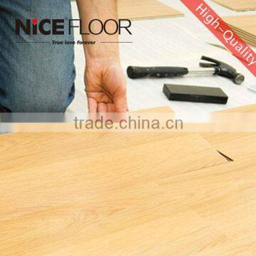 outdoor hdf waterproof german ac3 8mm V-groove edge e1 wooden Laminate Flooring made in china