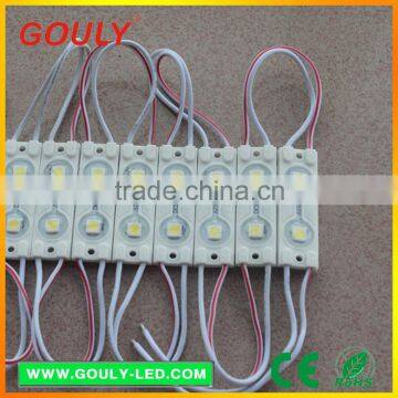 Shenzhen factory store front led christmas light with lens smd5050 0.48w 12v led module light