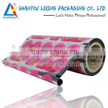 Metalized easy-peel lidding film