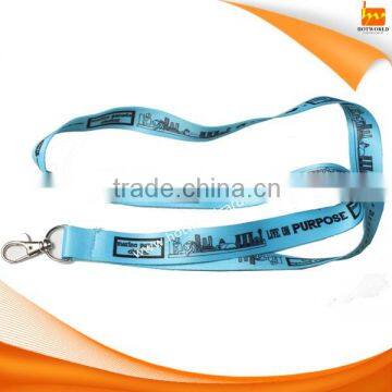 for PVC card with Safety Breakaway Metal Clip Printing 15mm 20mm 25mm Lanyards