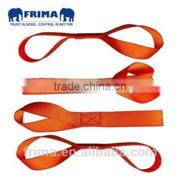 Polyester webbing loop, webbing sling, lifting sling