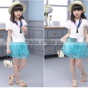 1978 2016 New Style Korean Children Girl Causual Clothing Set