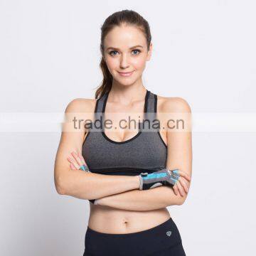 2016 women padded cotton seamless tube yoga bra tops