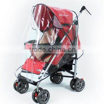 High quality PEVA Baby Strollers Rain Cover/Waterproof PVC Baby Carriages/foldable baby carriage