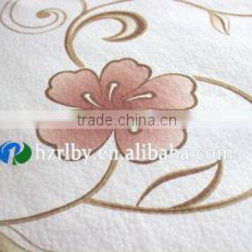 Floral Print Fabric Knitted Mattress Ticking Fabric photo-2