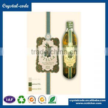Adhesive Waterproof Labels for Essential Glass Olive Oil Bottles photo-3