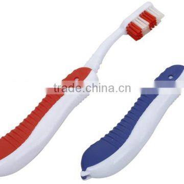 disposable and portable hygiene travel fold toothbrush