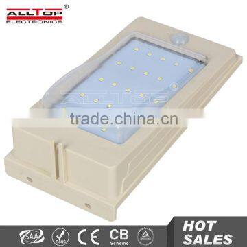 2w wall mounted industrial modern solar wall light lamp lights