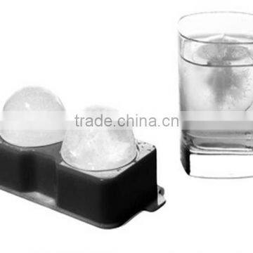black sphere ice mould