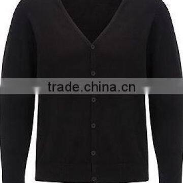 Mens Fine Knitted Cardigan