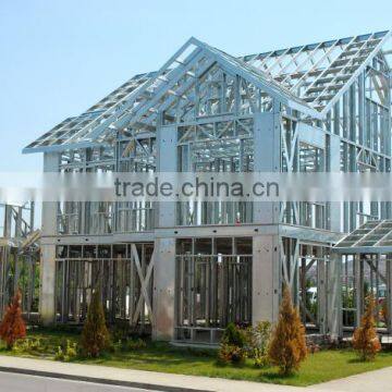 Structural Design Steel Prefabricated Small Houses with 3 Bedrooms in Kenya