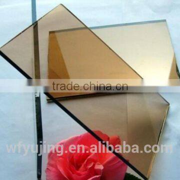 YUJING Colorful Reflective Glass with Mirror Effect