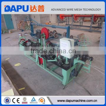 Efficient animal husbandry barbed wire fencing machine