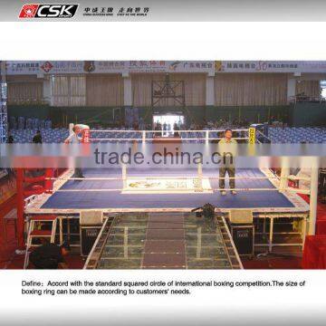 insternational standard competition boxing ring