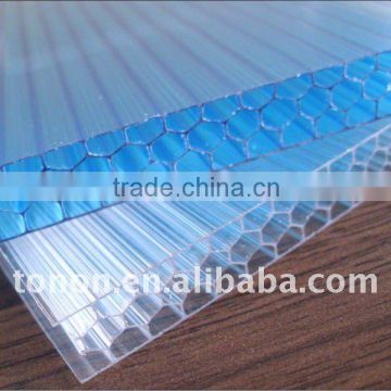 Honeycomb polycarbonate sheet