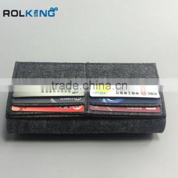 2016 Wholesale Colorful Women Felt Credit Card Holder