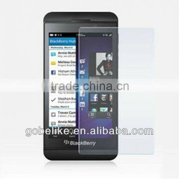 2013 NEW tempered glass screen protector for Blackberry Q10