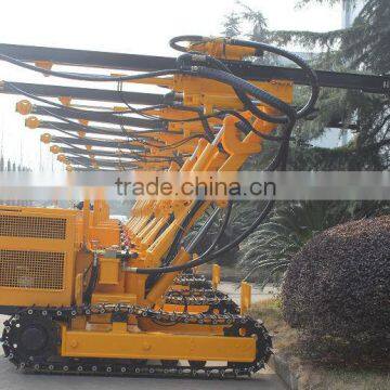 Crawler Drilling Rig with 4 cylinders Diesel motor HC726A