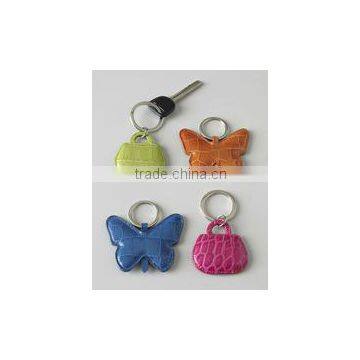 Leather small cute creative key chain