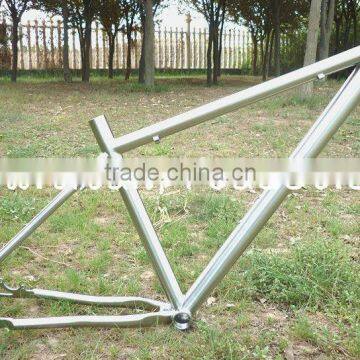 Gr.9 Titanium Bicycle Frame 29er wheels Tapered Headtube/Special Dropouts