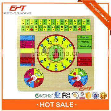 Wooden educational calendar toys for sale