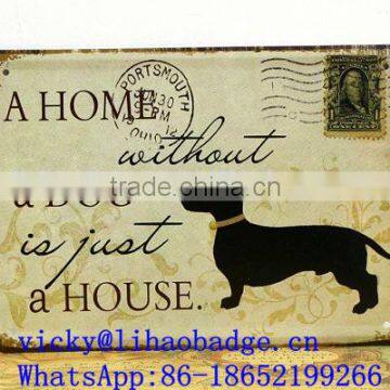 Wholesale Tin Sign,european Vintage Tin Sign,home Decorative Tin Sign,beer Bar/pub/coffee Tin Sign,dog Cat Tin Sign photo-2