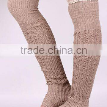 Spring and summer lace knitted socks spot new piles of wool socks toe socks