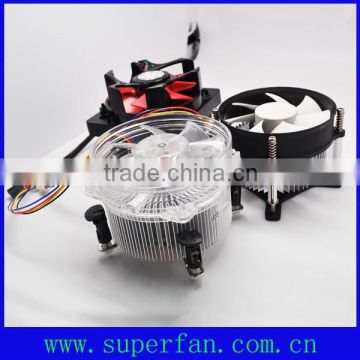 Computer CPU cooler 80x80x20mm 12V DC fan with heatsink