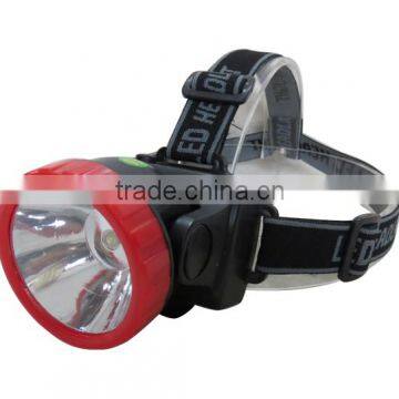 1w+ 4LED Plastic Headlamp with battery box