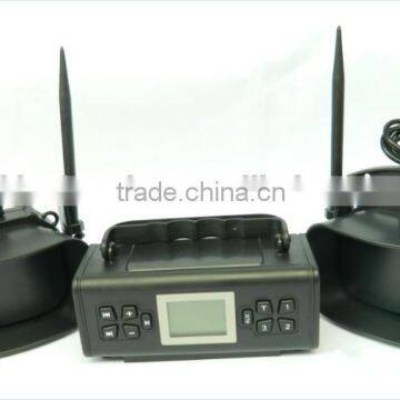 Outdoor electronic bird decoy for hunting with heat dissipation system