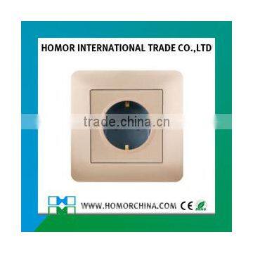 Aluminum Brush Round Deep Outlet Switch photo-6