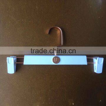 Metal Label Plastic Hanger Clip Hanger for Trousers