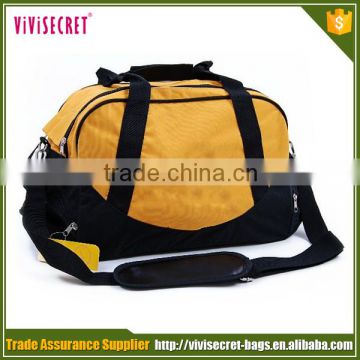 OEM Design Your Own Polyester Men Sport Duffel Bag with shoes compartment